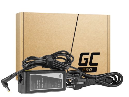 Napájecí zdroj / nabíječka Green Cell PRO 19V 3,42A 65W pro Acer Aspire 5741G 5742 5742G E1-521 E1-531 E1-531G E1-570 E1-571 E1-